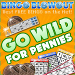 Go Wild for Pennies at Bingo Blowout Go Wild for Pennies at Bingo Blowout